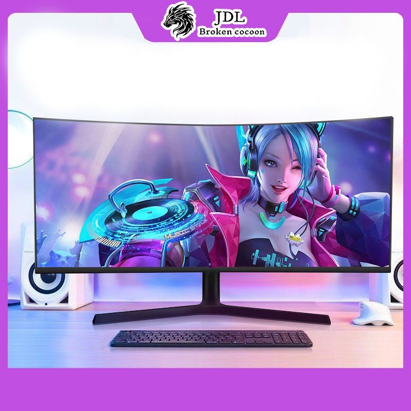 (รับประกัน 3 ปี) 180HZ 34 นิ้ว 4K จอคอมพิวเตอร์ 144HZ จอคอมพิวเตอร์ 165HZ หน้าจอเกม e-sports